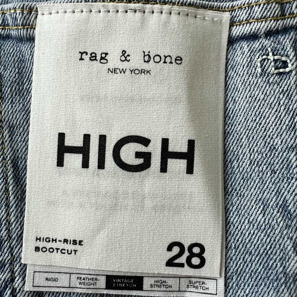 RAG & Bone Peyton High-Rise Boot Cut Jeans - Picture 6 of 9